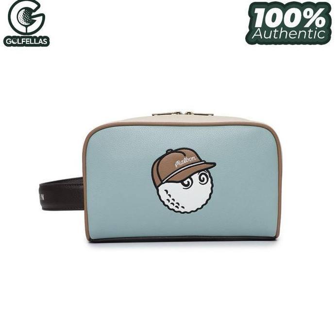 MB Color Block Pouch Dark Mint