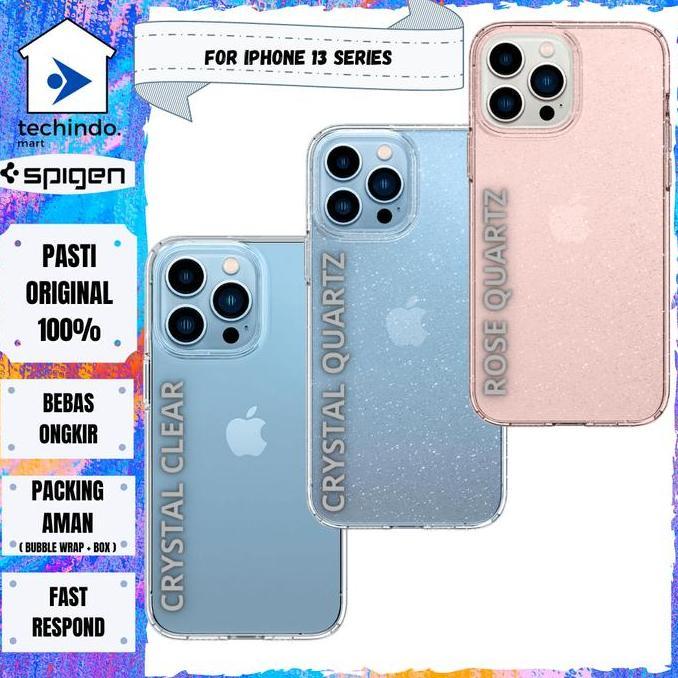 Case iPhone 13 Pro Max Mini Spigen Liquid Crystal Clear TPU Casing