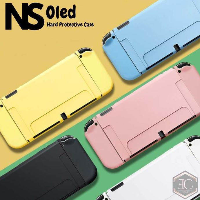 Nintendo Switch OLED Case Polos Hardcase | Casing NS Oled Plain