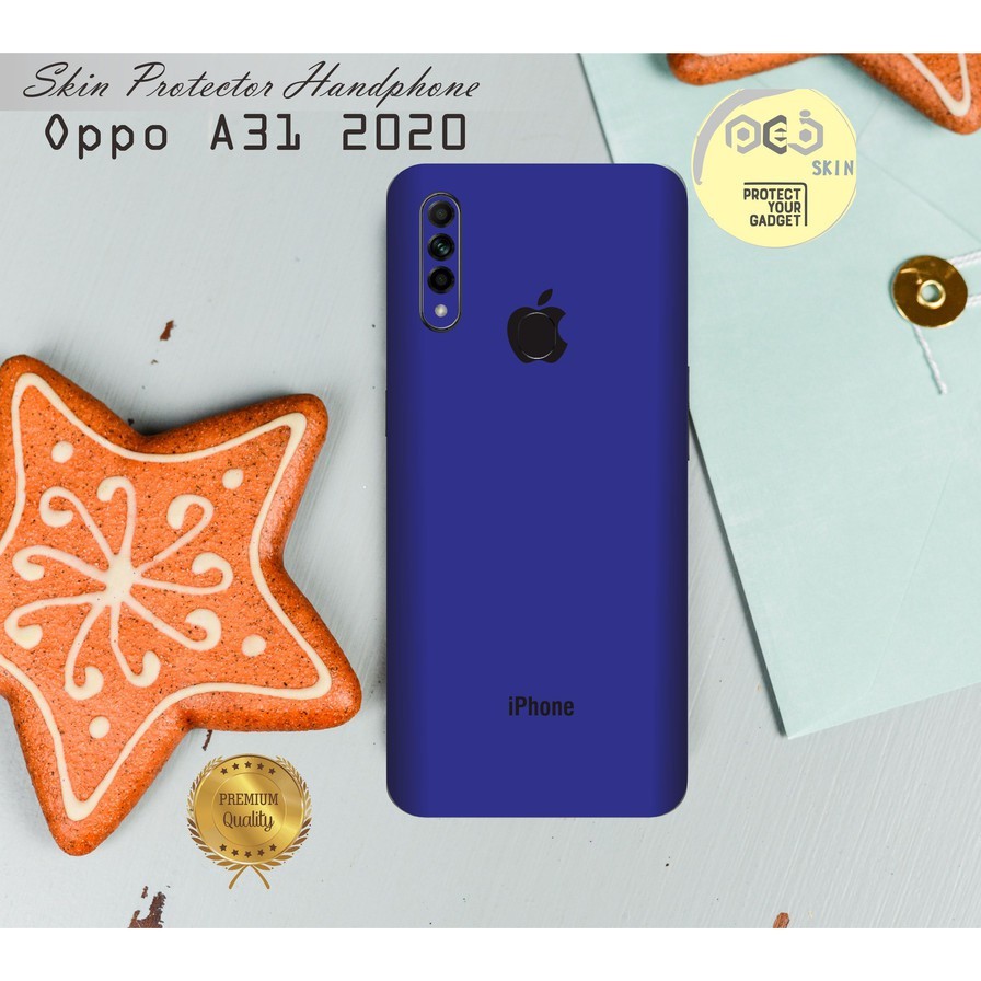 Garskin Case Oppo A31 Custom Bisa COD 2Pcs
