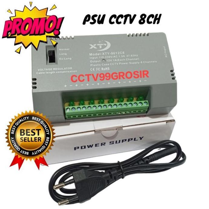 Switching Power Supply CCTV 8CH 12V