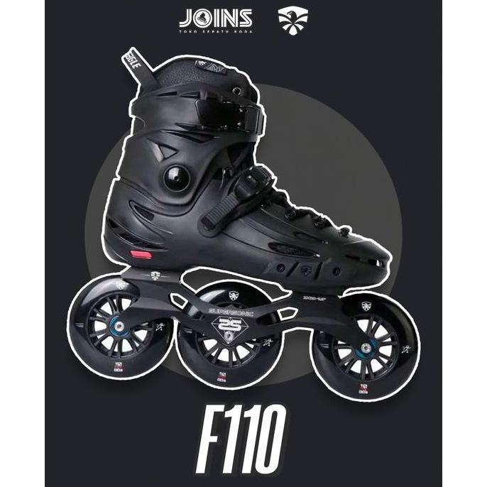 Sepatu Roda Inlineskate Flying Eagle F110 Eclipse Hitam