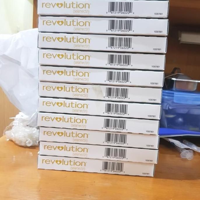 Cod,Bisa- Revolution Cat / Kucing Repack Obat Kutu Blue Selamectin