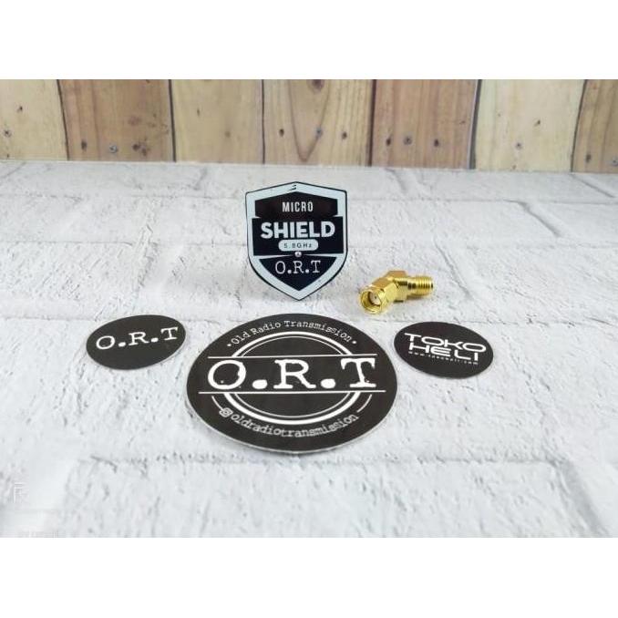 TERLARIS!! ORT MICRO SHIELD PATCH 5.8G ANTENNA - RPSMA