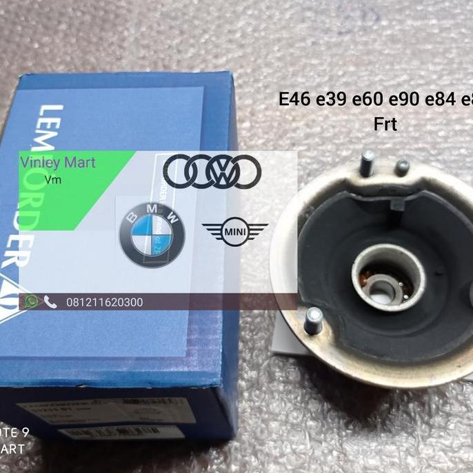 Promo mounting shock depan Bmw E46 E90 E60 E87 E39 merk lemforder Diskon