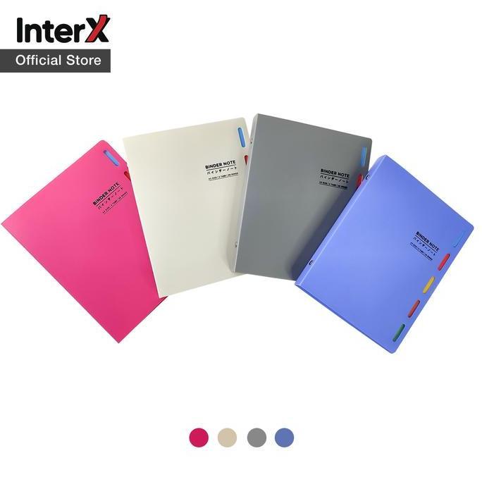 InterX Folder Binder Note Seri Pasteldream Buku Catatan Agenda A5