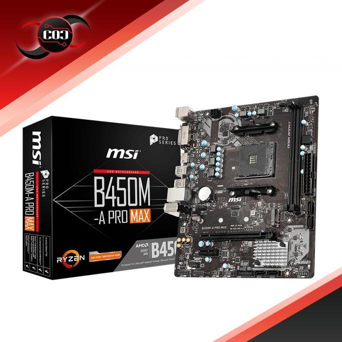 MSI B450M-A Pro MAX II - AM4