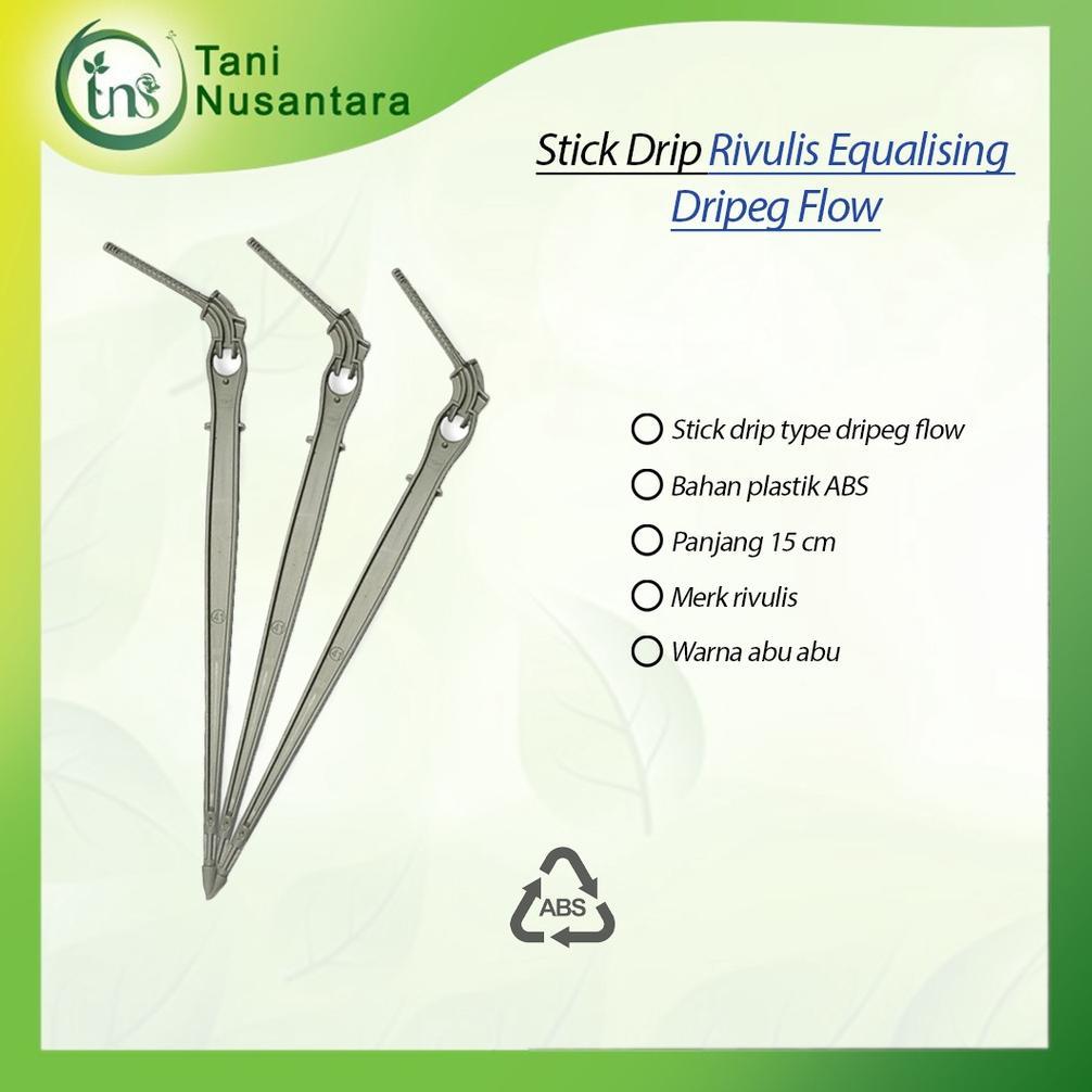 Stick Drip Rivulis Equalising Dripeg Flow Isi 5pcs