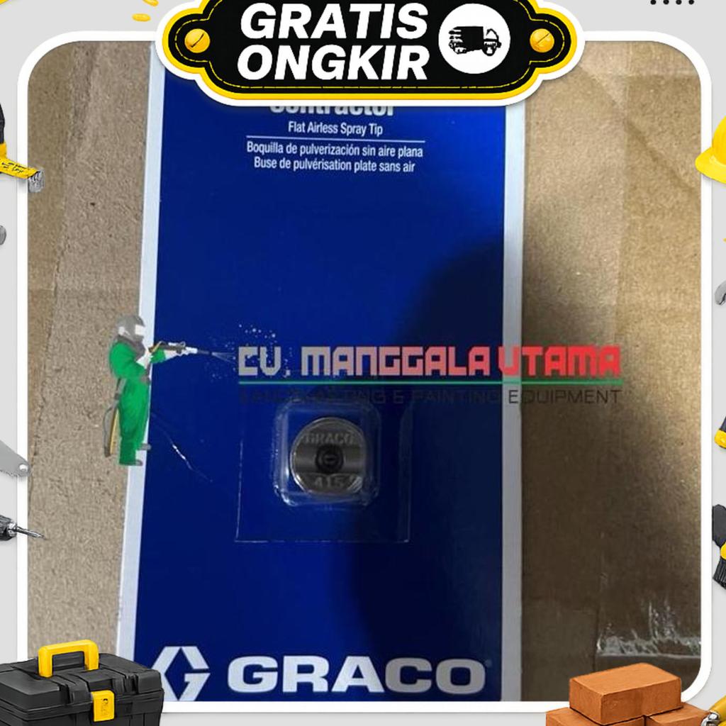 Graco Contractor Flat Airless Spray Tip 415