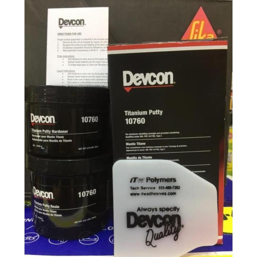 NEW Devcon Titanium 10760 / Devcon Titanium Putty 10760