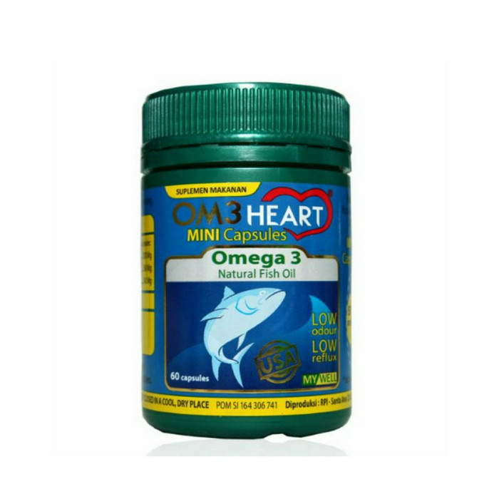 OM3HEART OMEGA 60 CAPSUL