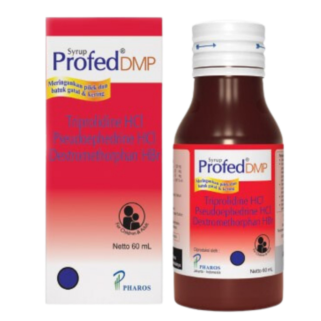 PROFED DMP SIRUP 1 BOTOL @ 60 ML