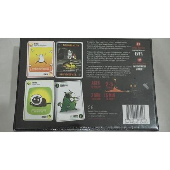 Promo Board Game Exploding Kittens Card Game Nsfw Deck - Board Games Cod