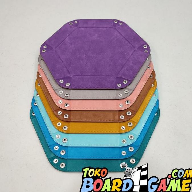 Hexagon Dice Tray - Big Size - for RPG DND Table