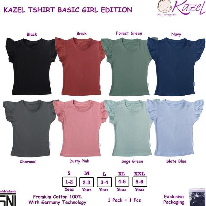 Kazel Tshirt Basic  0-5 Thn Edition