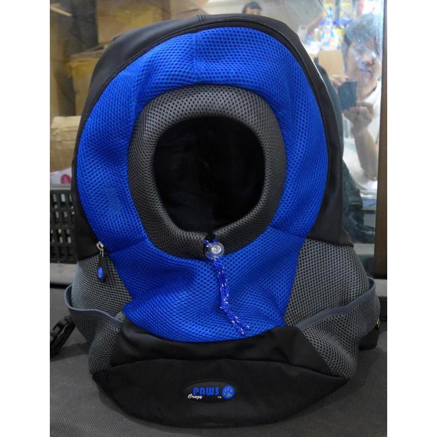 CrazyPaws Pet Backpack Large Blue C022