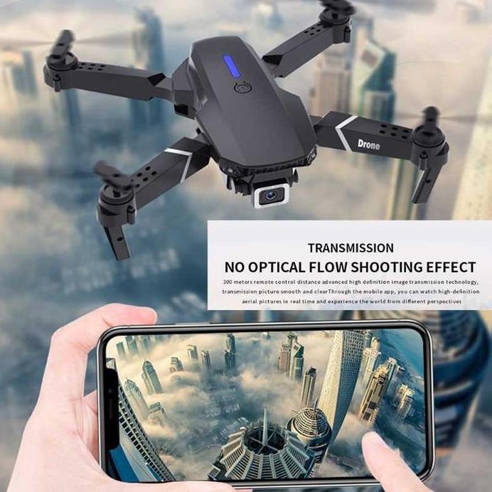 JP Drone Mini Quadcopter Camera 4K 360 Rotation Headless Mode - E88
