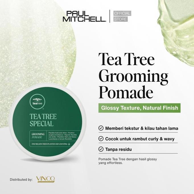 Tea Tree Grooming Pomade - Tea Tree Series