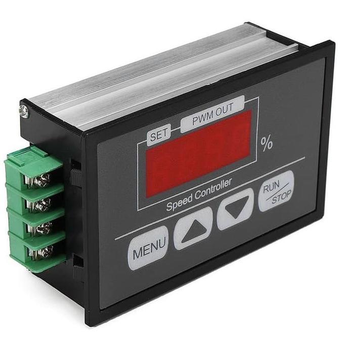 PWM DC MOTOR ADJUSTABLE SPEED CONTROLLER 30A 12V - 80V DIGITAL DISPLAY