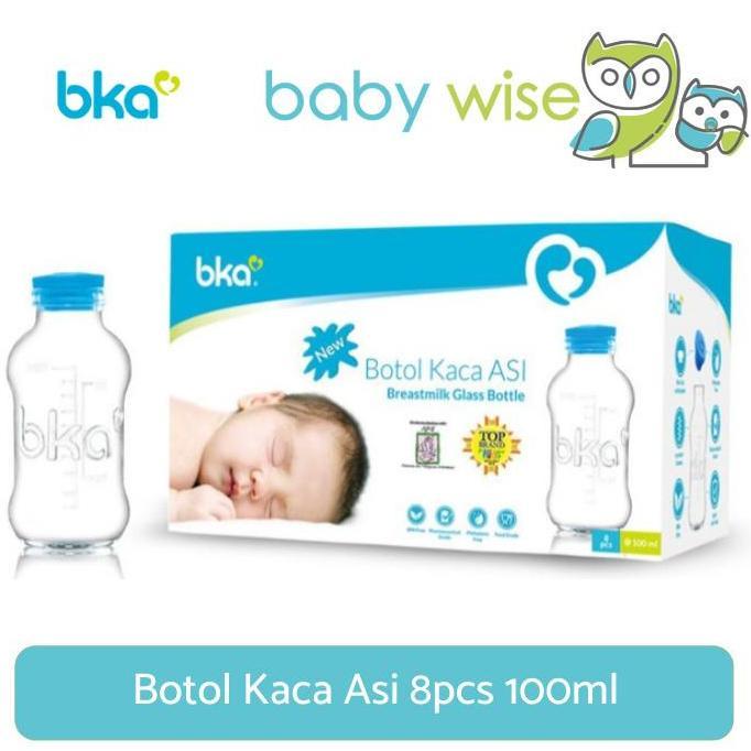 BKA Botol Kaca Asi 8pcs 100ml