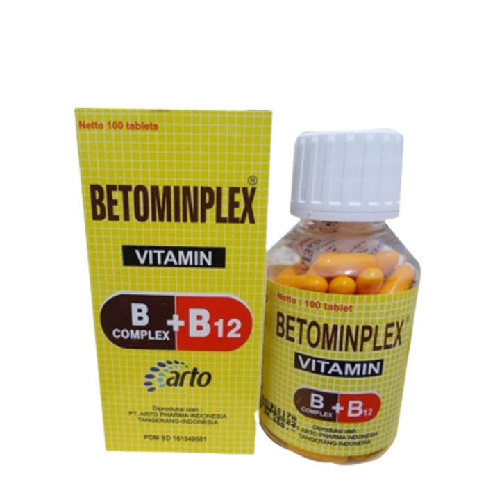 BETOMINPLEX B+B12 1 BOTOL 100 TABLET