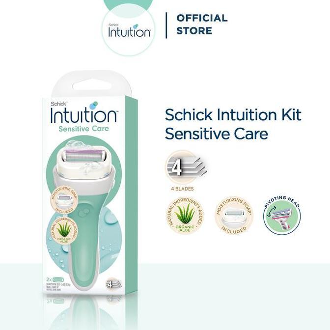 Schick Alat Cukur Intuition Kit Sensitive Care