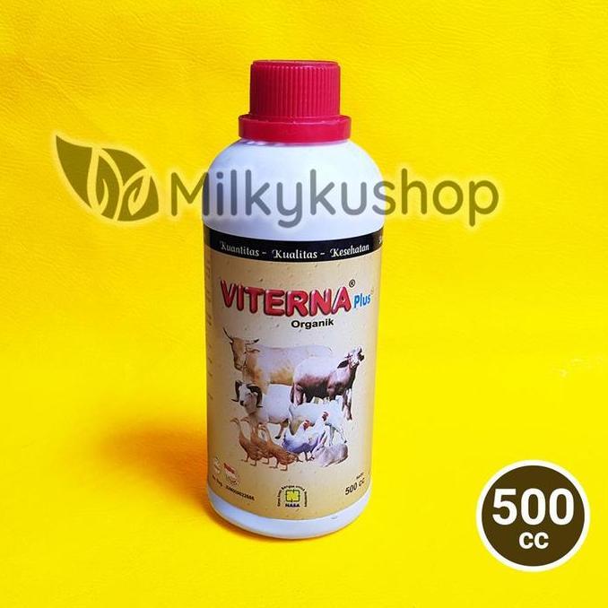 VITERNA PLUS 500 CC SUPLEMEN VITAMIN PAKAN TERNAK