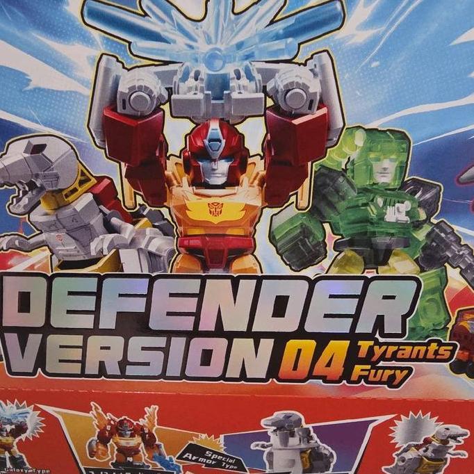 Ready blokees transformers galaxy defender vol 4