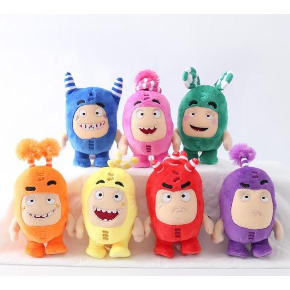 value pack boneka oddbods yelvo halus murah