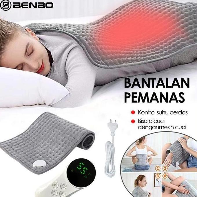[60x30cm] Alat Terapi Bantal Panas Terapi Pemanas Heating Pad Terapi listri