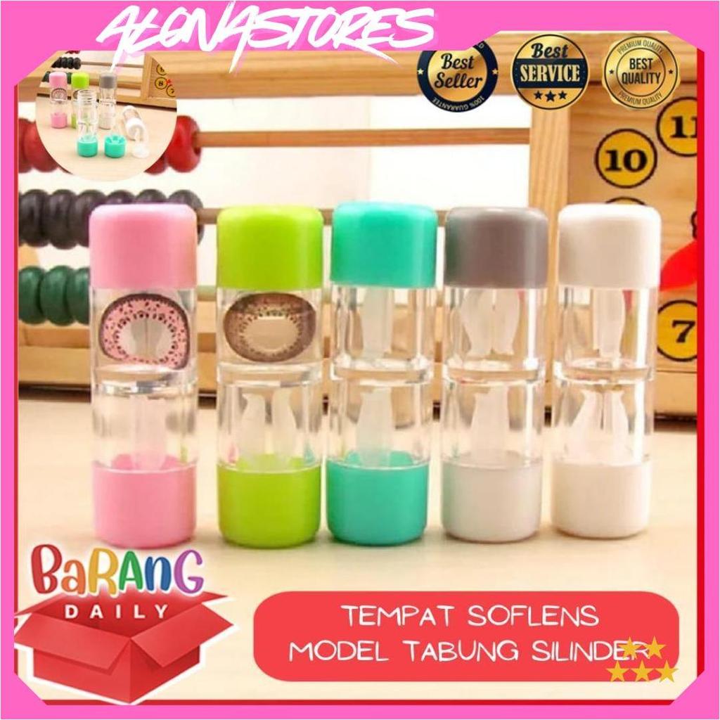 TEMPAT SOFLENS MODEL TABUNG SILINDER / WADAH SOFTLENS TABUNG SILINDER BD Cod