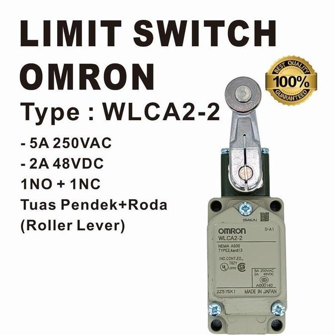 trishoptop / LIMIT SWITCH WLCA2-2 OMRON Diskon