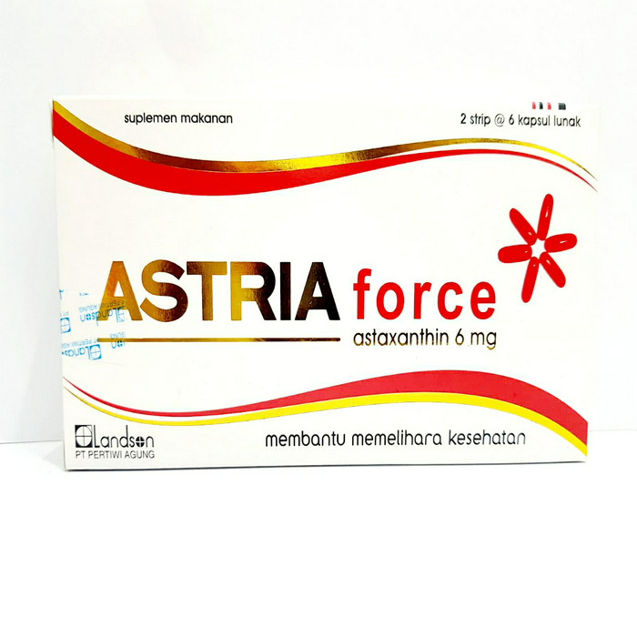 ASTRIA FORCE ASTAXANTHIN 6MG