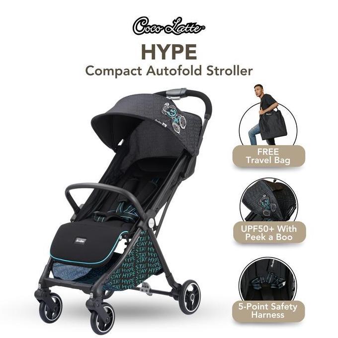 COCOLATTE | HYPE Auto-Fold Compact Stroller