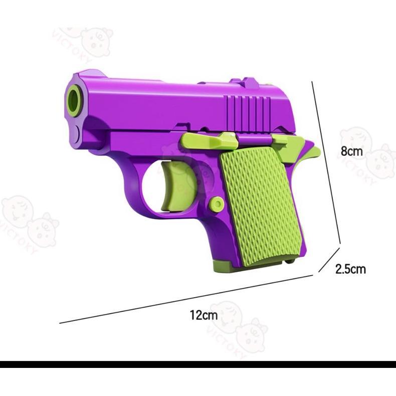 GARANSI mainan fidget pistol 3D