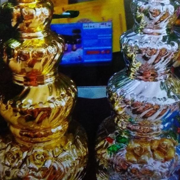 Tempat Bunga Telur Keramik 30Cm