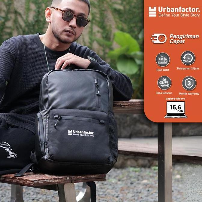 Tas Ransel Backpack Laptop Pria Urban Factor - Oasis