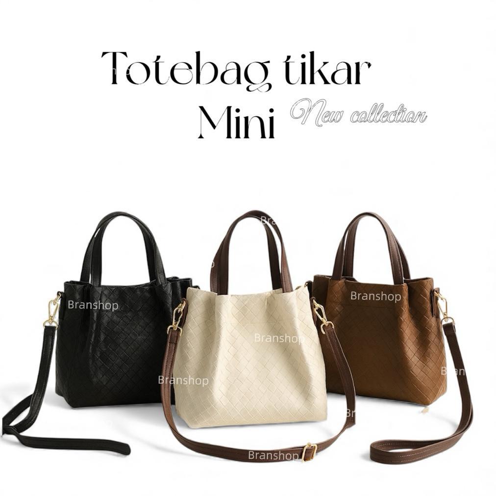 Murah Mini Totebag Tikar Ready Stok