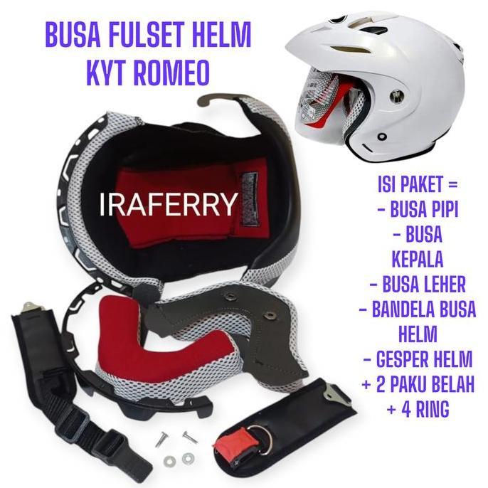 Comet- Busa Helm Kyt Romeo Satu Set
