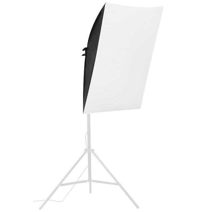 Focus- Taffstudio Payung Softbox Reflektor 50X50Cm E27 Single Lamp Socket - Ld-Tz206