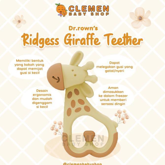 (Best) Dr. Brown's Ridgess Giraffe Teether