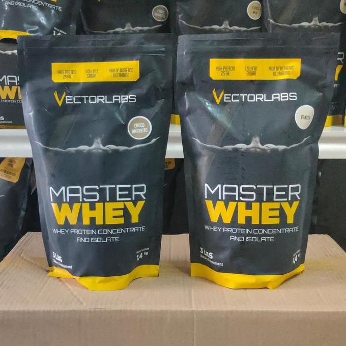 Vectorlabs Master Whey masterwhey protein 3 lbs lb 3lbs 3lb isolate
