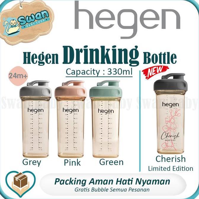 Hegen Drinking Bottle PPSU / Botol Minum Anak