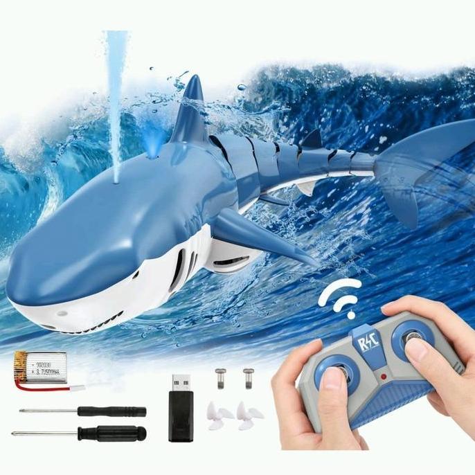Mainan Ikan Hiu Remote Control