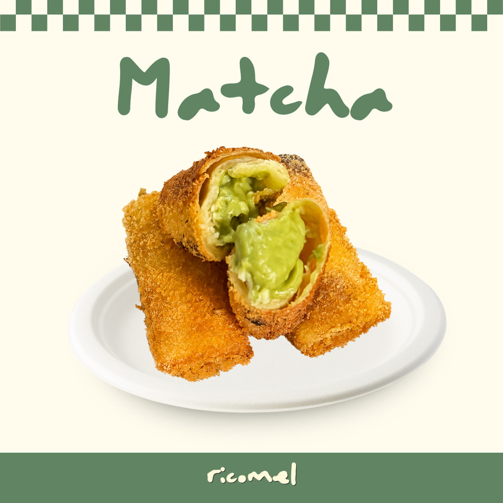 RICOMEL Matcha - Frozen Risol [Isi 4]