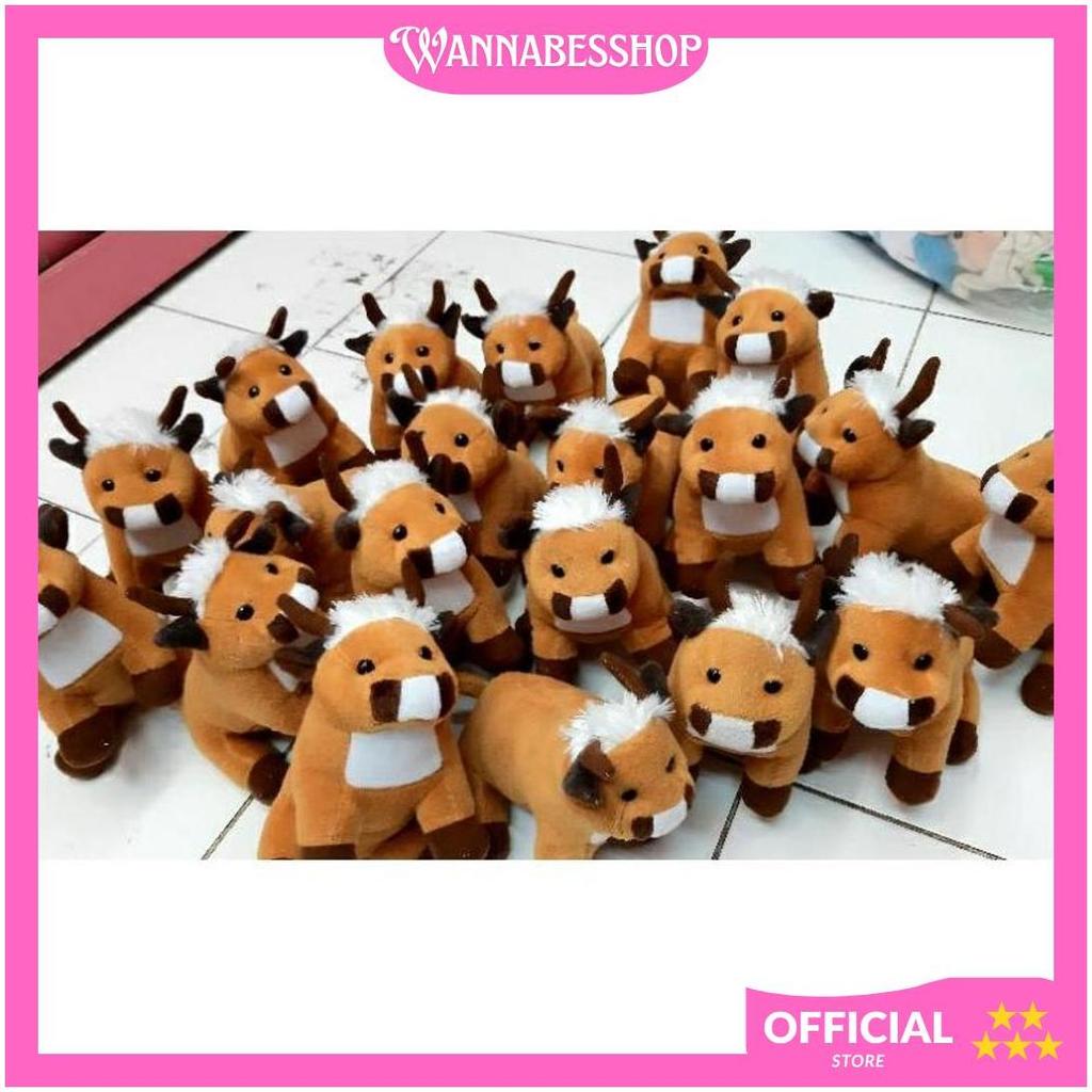 COD Boneka Hewan BANTENG murah BK