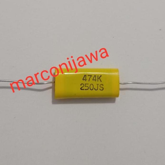 capasitor 474K 250Vdc axial