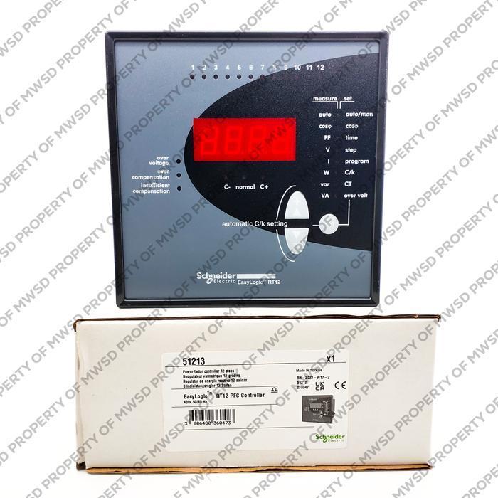 SCHNEIDER REGULATOR KAPASITOR 12 STEP VARLOGIC RT12 51213