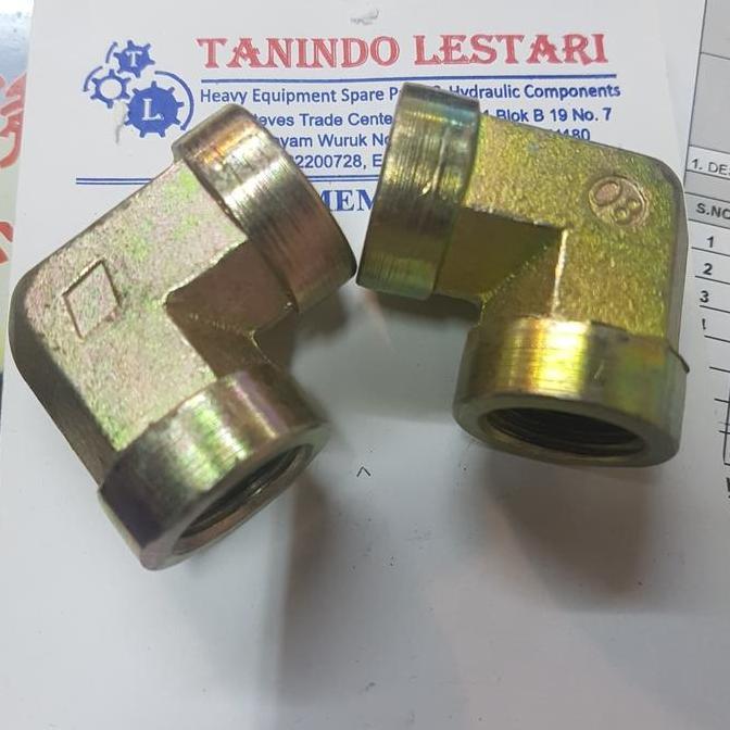 Elbow Socket 1/2" NPT Besi