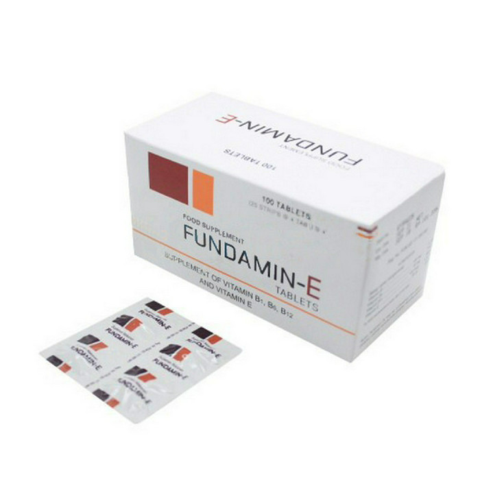 FUNDAMIN E TAB 1 STRIP 4 TABLET